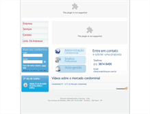 Tablet Screenshot of cibracon.com.br